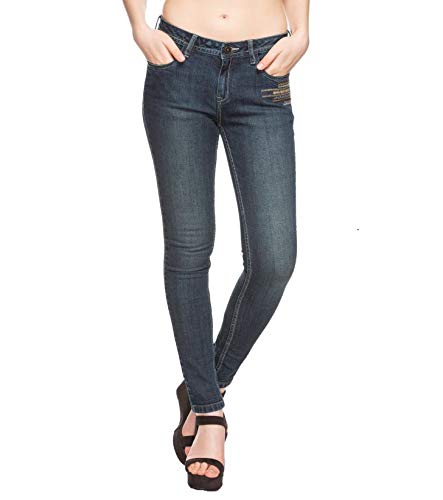 FBB Solid Low Waist Jeans Indigo 