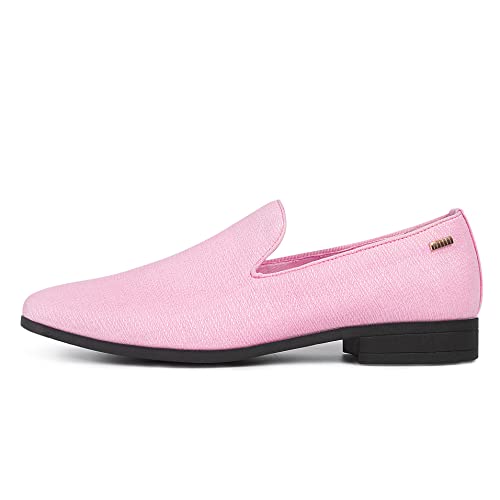 Image of UUBARIS Mens Dress Loafers Tuxedo Suit Slip on Shoes