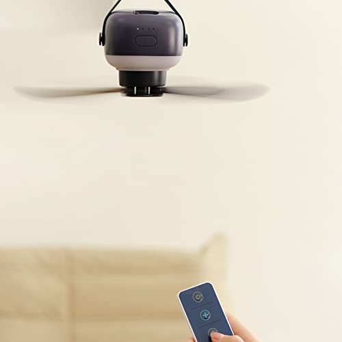 Veilleuse camping 25,4 cm multifonction à 3 vitesses de ventilation