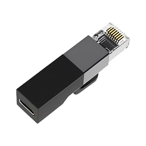 Adaptador Ethernet tipo C a RJ45 USB C a RJ45 compatible con adaptador de red Ethernet Gigabit Dongle Converter para USB Gigabit