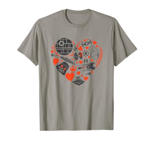 T-shirt Star Wars Galaxy Heart parfait pour vos sorties décontractées
