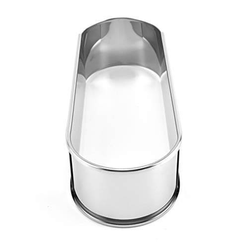 Molde oval ajustable para mousse y pastel de acero inox. miniatura 5
