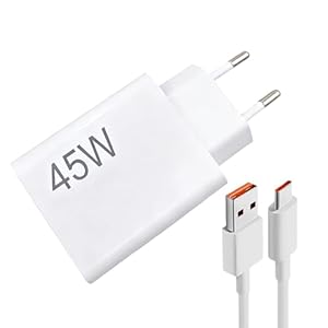 Chargeur Rapide USB-C de 45W, Câble de 2M inclus