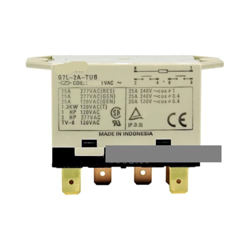 Relais G7L-2A-TUB 200-240 VCA pour gestion de pompe à chaleur résidentielle
