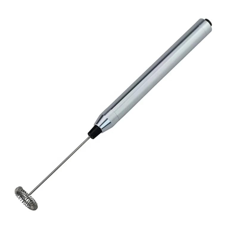 Milk Frother Battery Powered Stainless Steel