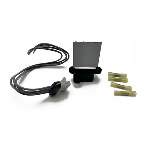 Image of HVAC Fan Blower Motor Resistor Kit with Wire Harness Compatible with Toyota 2005-2020 Tacoma L4 V6 2.7L 3.5L 4.0L Replaces 8713804050 8713804052 8713804051 JA1772 RU746