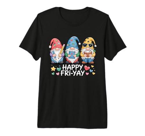 Happy Fri-Yay Teacher Fry Yay Friday Weekend Funny Fri-Yay Premium T-Shirt