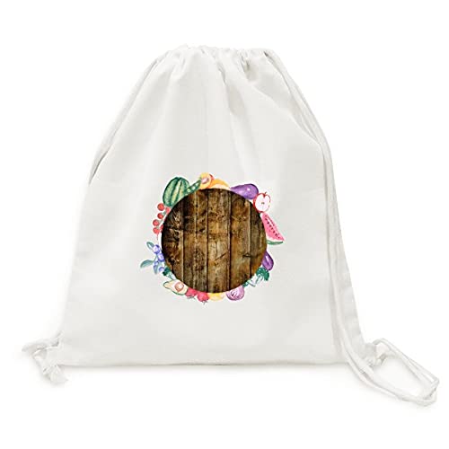 Sac en tissu pliable style irrégulier rétro à sangle contrastée