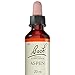 Fleurs de Bach Original Peuplier tremble, Aspen, Aide à appréhender un sentiment de souci, Vegan, Complément alimentaire, 1 Flacon Compte Gouttes x 20 ml