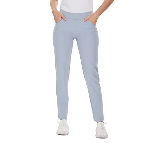 M Moteepi Golf Pants Women Stretch Womens Hiking Pants Lightweight Travel Pants Pull On Work Pants For Women Casual Light Grey S #TOP1