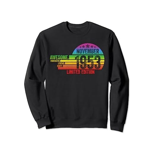 Regalo De Cumpleaños, Impresionante Desde Noviembre 1953 Sudadera