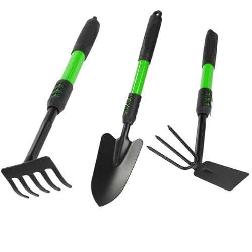 Garden Tool Set, 3Pack Gardening Tools, Stainless Steel Heavy Duty