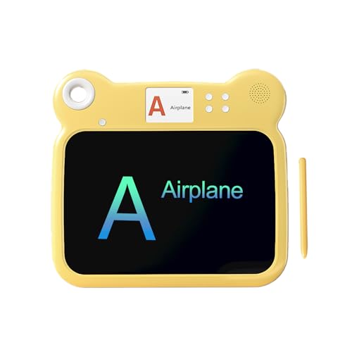Pizarra de escritura para niños – 20 cm juguete educativo para mayores de 3 años – almohadilla de dibujo electrónica, para aulas, viajes, escuela, avión