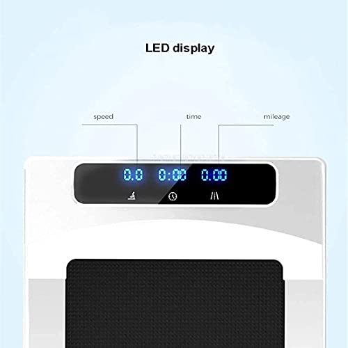 Caminadora eléctrica plegable y compacta para hogar oficina miniatura 6