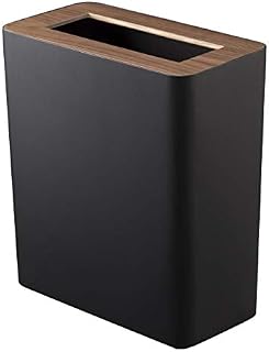 Yamazaki RIN TRASH CAN SQUARE BR, Brown