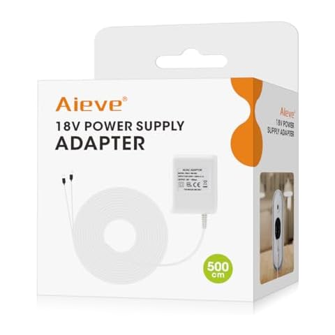 Aieve 18V Power Supply for Video Doorbells Cover