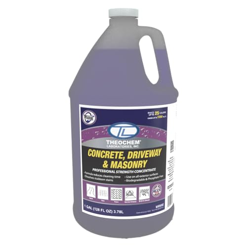 Theochem Concrete, Driveway & Masonry Cleaner for Pressure Washers Rem