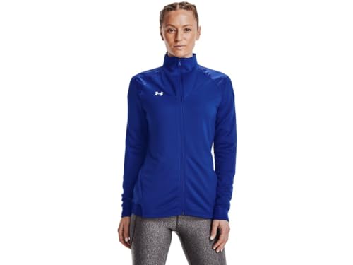 Veste Under Armour Command femme bleue pour vos entraînements matinaux et sorties sport