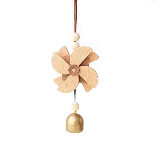 Cloche à suspendre pour porte de moulin à vent - Décoration murale de porte ou de fenêtre - Pour voiture, maison, chambre d'enfant