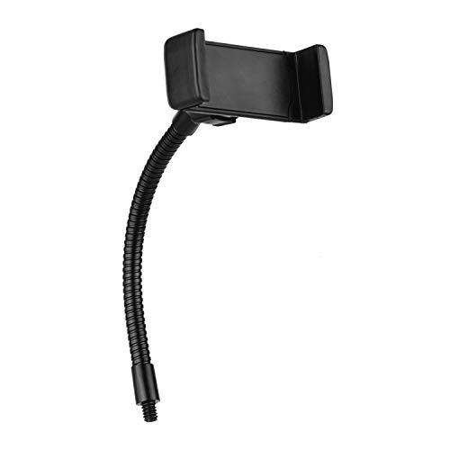 Image of YOZTI Foldable Phone Clamp Holder Stand with 1 /4 Screw Mounting for LED Ring Light Smartphone Mounting Compatible with iPhone Android Smartphones