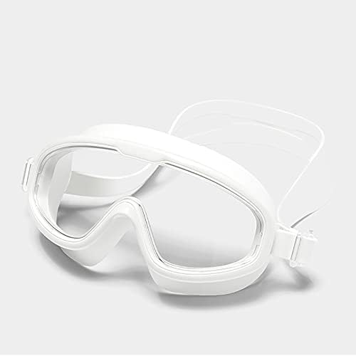 Safety Anti-fog Goggles for sports,swimming with Clear, Fog-Free, Anti Scratch (White)