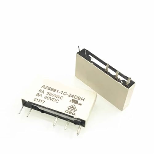 Relais 24V AZ6991-1C-24DEH miniature 5 broches 24VDC DC24V pour automatisme industriel