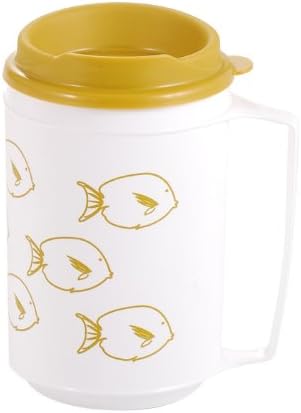 Fish Flash 12-Ounce Mug/Can Holder, Khaki