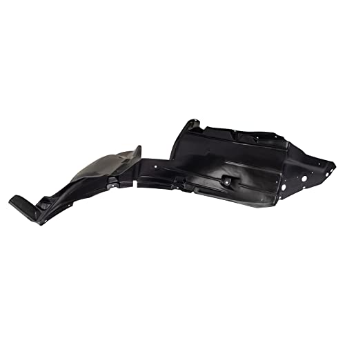 Image of TRQ Front Inner Fender Liner Set Compatible with 2007-2009 Nissan Sentra NI1250134 NI1251134