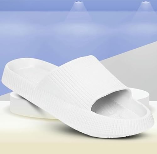 Image of Men Print Slide Flipflop Cloud, Lightweight Slip-On Comfort Slippers, Non-Slip Casual Indoor Outdoor pack of 1