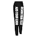 Custom Sweatpants for Women Bulk Custom Fashion Sweatpants Make Your Own Text Logo Photo Image Picture Personalized Running Long Pants Customized Funny Pants for Mom Medium Black