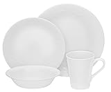 Corelle Embossed Bella Faenza 16-Pc Dinnerware Set