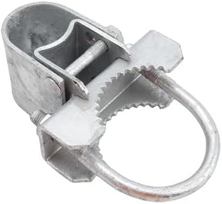 3" Bulldog Industrial Gate Hinge - Butt Hinge (Gate Frame 1 5/8" or 2") - for Chain Link Gates - Pressed Steel