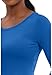 Healing Hands Women's Underscrub Soft Knit Melissa Longsleeve Scrub Tee with Breathable & Easy Care Fabric 5047, S, Royal