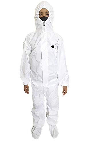 NJ Washable Reusable PPE Safety Soft Coverall with Shoe covers...