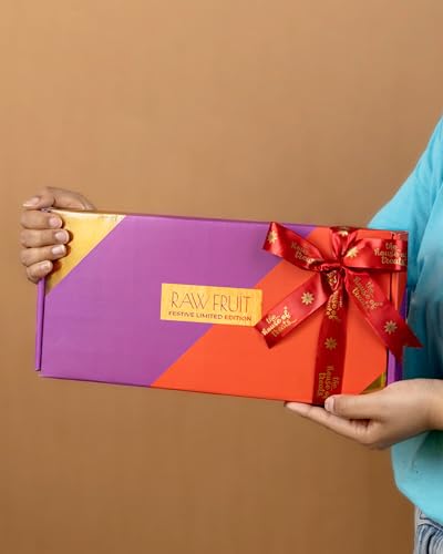 Image of HyperFoods Holi Gift Hamper Holi Gift Pack Holi Sweets Gift Pack Holi Gifts For Family Holi Sweets Dry Fruits Combo Pack Happy Holi Gift Pack Pan Laddoo & Dryfruits Herbal Gulal Gift For Holi