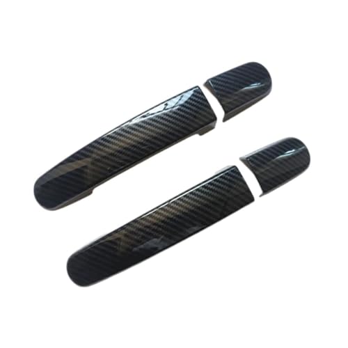 Garniture poignée de porte imitation carbone pour Transit Custom et Tourneo look sport