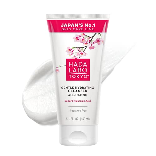 Hada Labo Tokyo Limpador hidratante 150 ml limpeza facial - cuidado para todos os tipos de pele - cuidado facial
