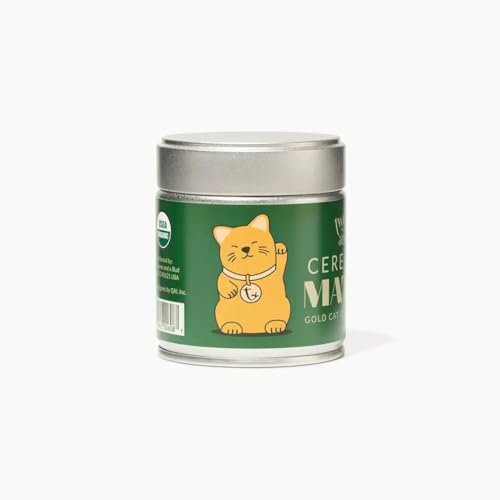 Té matcha ceremonial orgánico 28.34 g miniatura 5