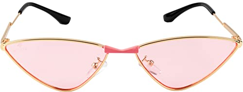 Image of AISLIN UV Protected Unisex Cat eye Sunglasses (AS-80491-97)