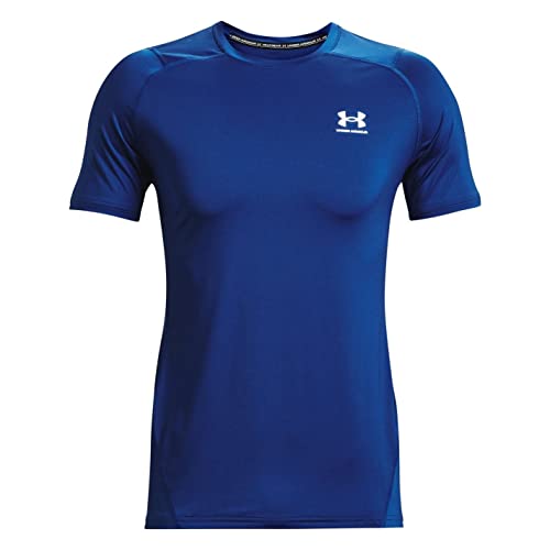 Image of Under Armour Men's UA HG Armour Comp SS Short Sleeve Functional Shirt Quick Dry T-Shirt with Compression Fit