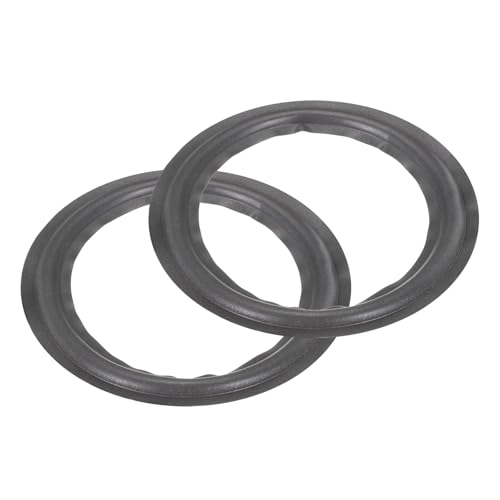 Reparación de altavoces de 10 pulgadas con anillos de espuma para subwoofer negro de 175x248mm