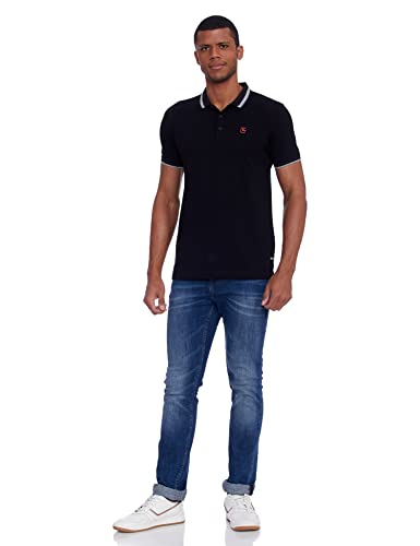 Image of Spykar Men's Solid Slim Fit T-Shirt