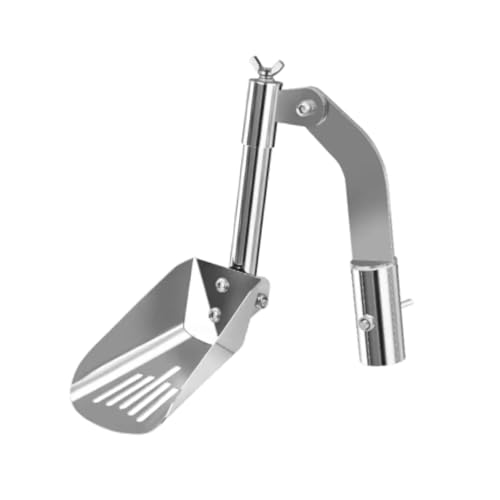 sporful Aluminum Alloy Gutter Cleaner Scoop for Leaves and Debris Removal - Portable Lightweight Rustproof Home Cleaning Tool for Townhouses