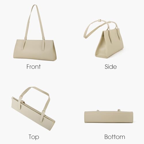 Image of DONNAIN Genuine Leather Trendy Shoulder Bag for Women, Small Women Handbag and Clutch Purse