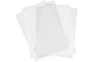 50 Sheets A4 Mulberry Paper for Decoupage: Top-Notch Printable Washi Paper for Limitless Creativity