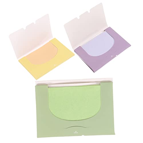 Angoily Oil Blotting Sheets Set Unisex Facial Oil Absorbing Paper Blotting Tissue for Face Cleaning