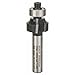 Produktbild Bosch Professional Abrundfräser Standard for Wood (für Holz, Radius 3 mm, Arbeitslänge 10,5 mm, Zubehör Handfräse)