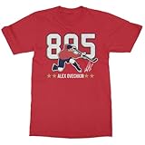 Ovechkin 895 Hockey Goal Tribute - Legend Unisex T-Shirt (Red, X-Large)
