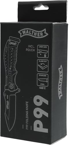 Walther Klappmesser P99 – Taschenmesser aus 440C Stahl