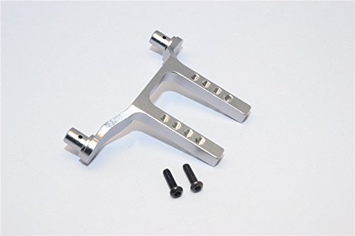 GPM Aluminium Karosseriehalter Für Traxxas LaTrax SST – Front- Und Heck-Montagesatz, Silber